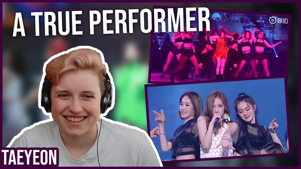 REACTION to TAEYEON - CONCERT PERFORMANCES 2 (DEVIL'S CRY, STRESS, LOVE YOU LIKE CRAZY & BARAMx3)