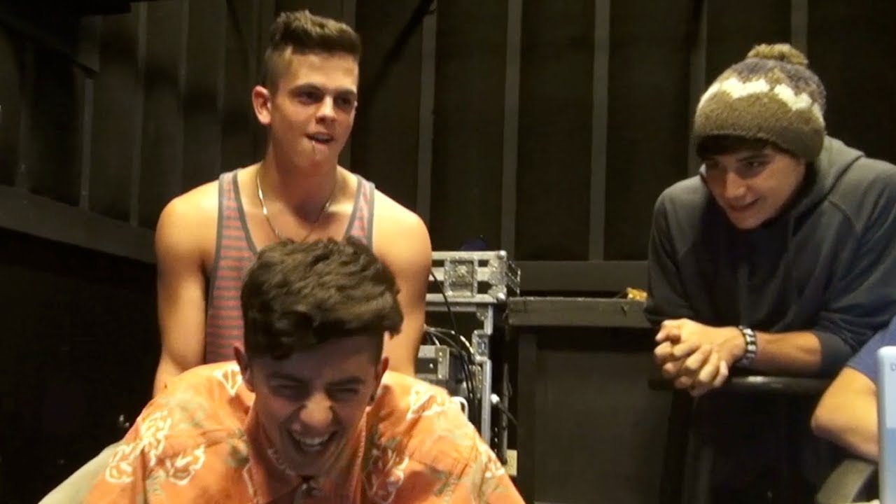 Janoskians World Tour Rehearsals with Sam Pepper