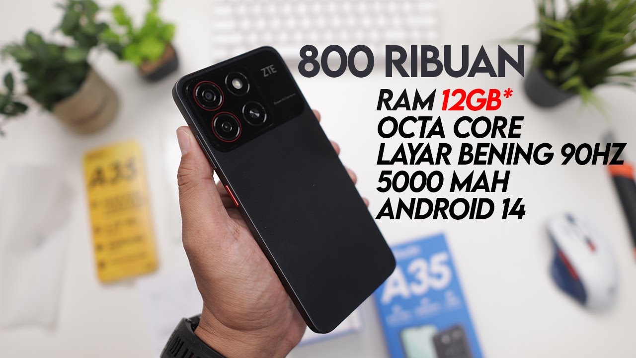 HP BARU CUMA 800 RIBUAN!! INI DIA RAJA BARU ENTRY LEVEL | Unboxing ZTE A35