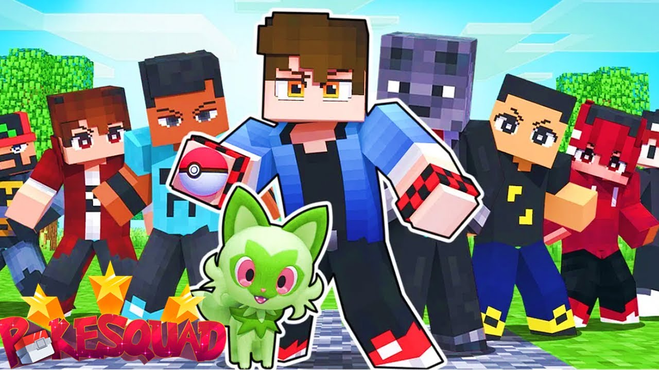 NOVA SÉRIE de POKÉMON no MINECRAFT