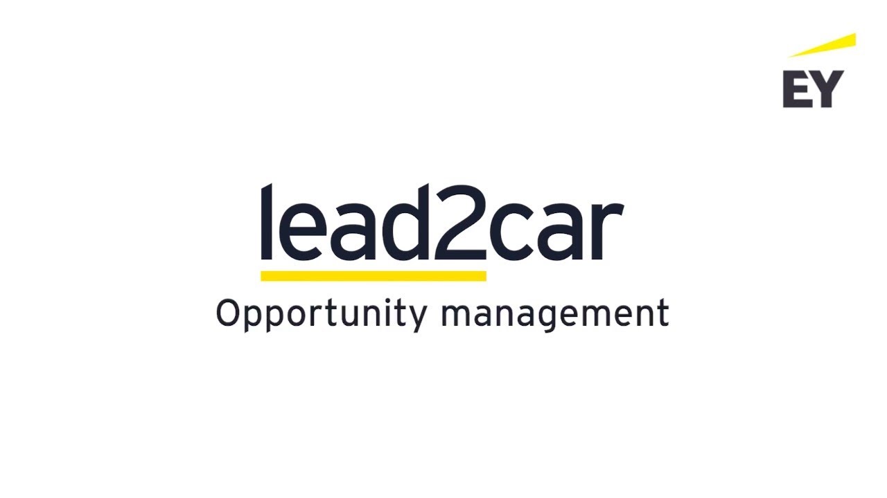 EY představuje: CRM systém pro automotive lead2car – Opportunity management