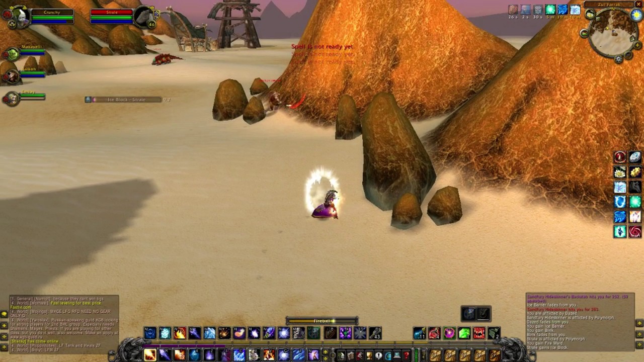 Crunchy (LvL 30-50 Frost Mage PvP) ANATHEMA