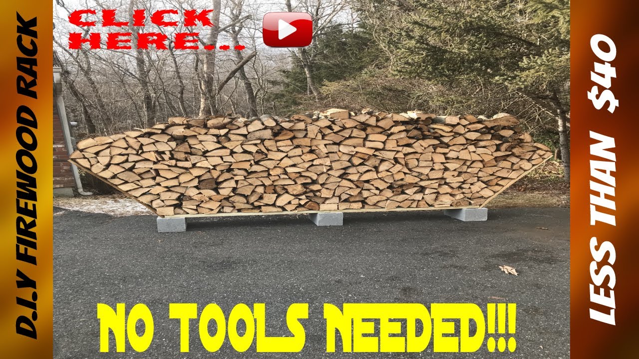 D.I.Y Firewood Rack I (NO TOOLS NEEDED!)