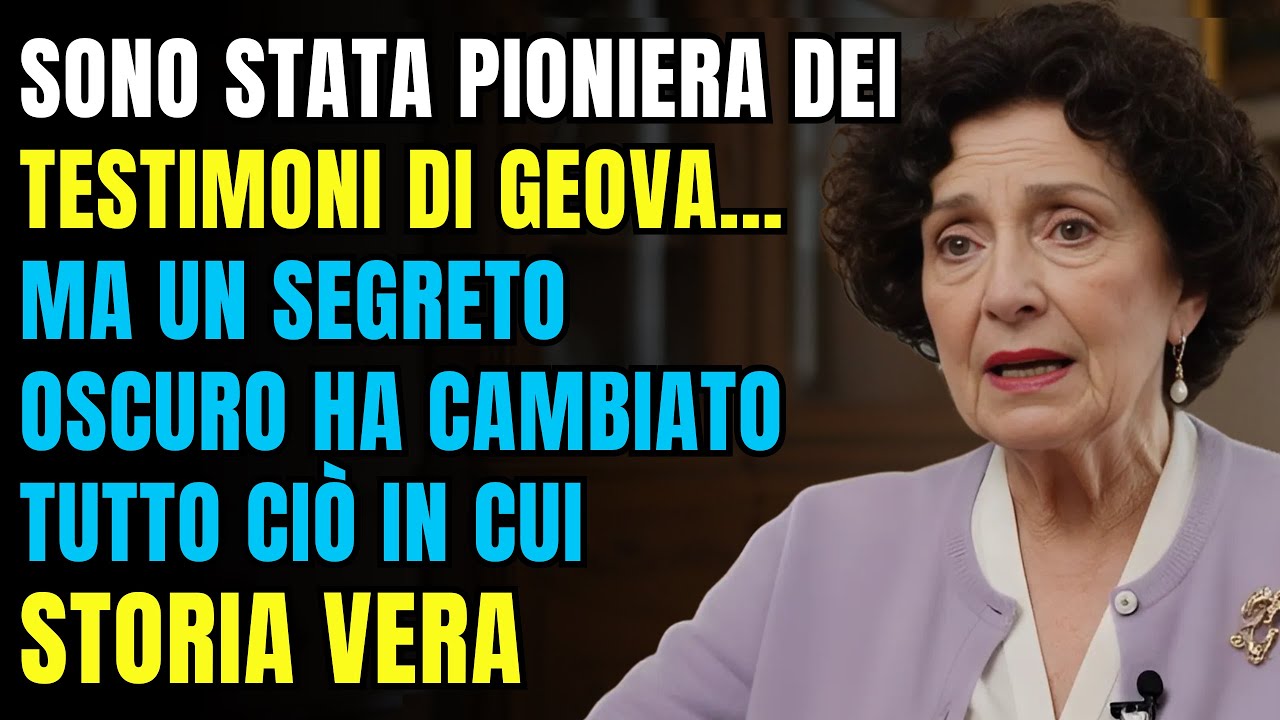 STORIA DI UNA NONNA💔👵ero fedele ai testimoni di geova… ma un segreto ha cambiato tutto