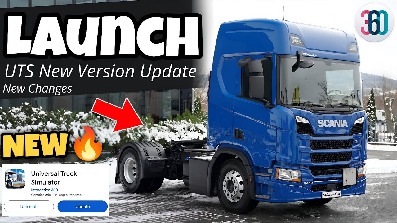 🔥NEW ERA Begins! Universal Truck Simulator  - First New Version UPDATE 🤯 NEW LOOK CHANGE'