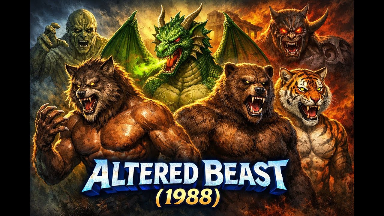 Altered Beast (1988) – Full Play | Rise from Your Grave  #AlteredBeast #RetroGaming