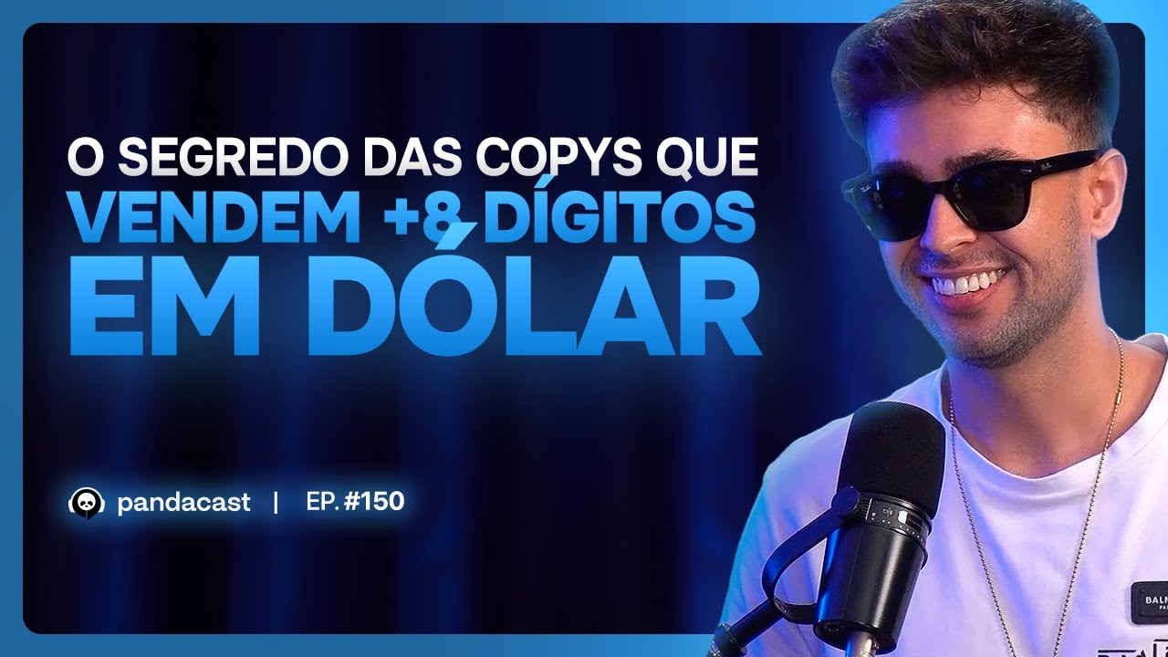 MELHORES técnicas de Copywriting pra vender +8 DÍGITOS em DÓLAR! | Pandacast Ep.150 - Diogo Gomes