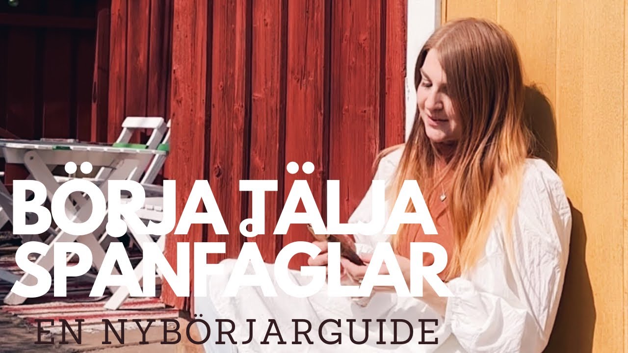Börja tälja spånfåglar - en nybörjarguide