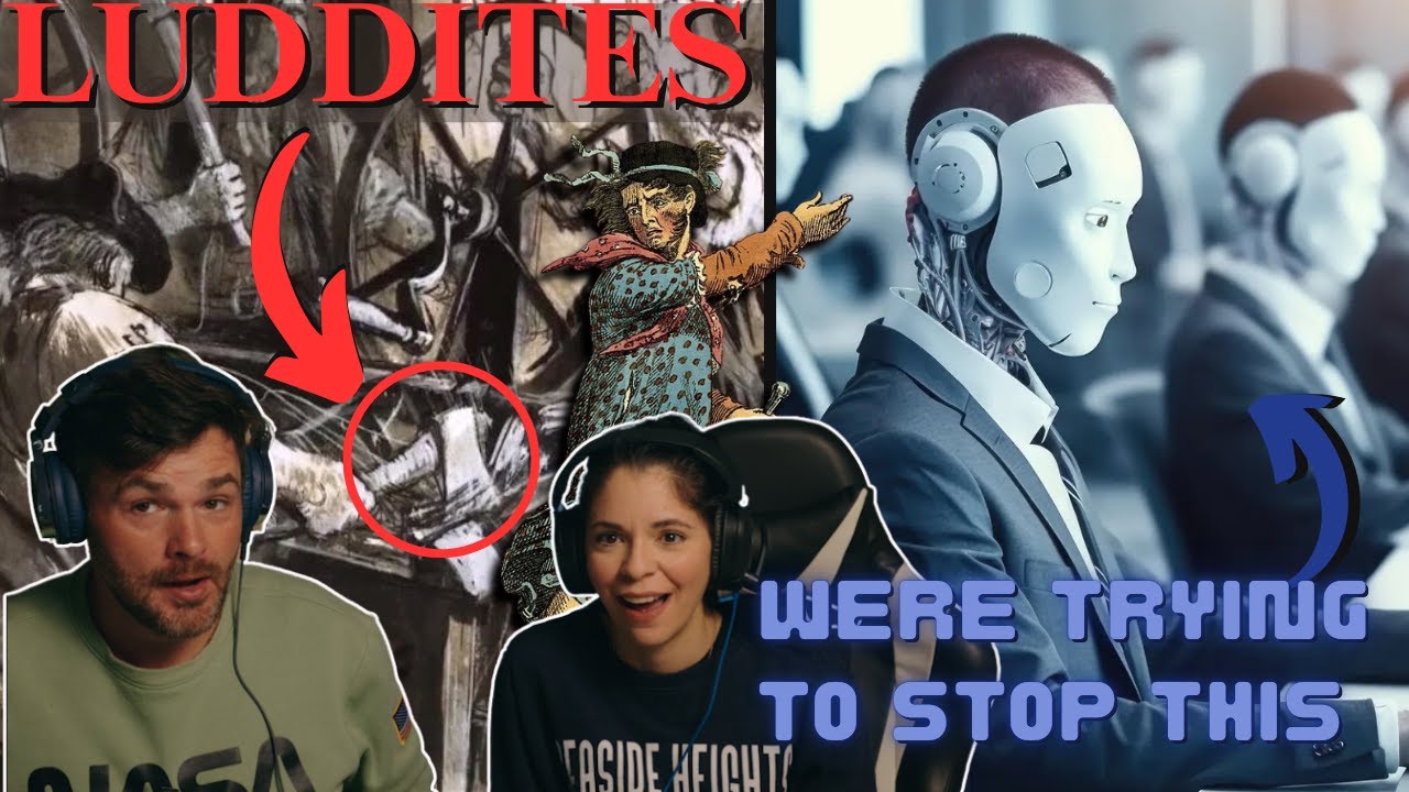 AMERICANS REACT TO THE LUDDITES & RETHINK THE FUTURE OF AI !