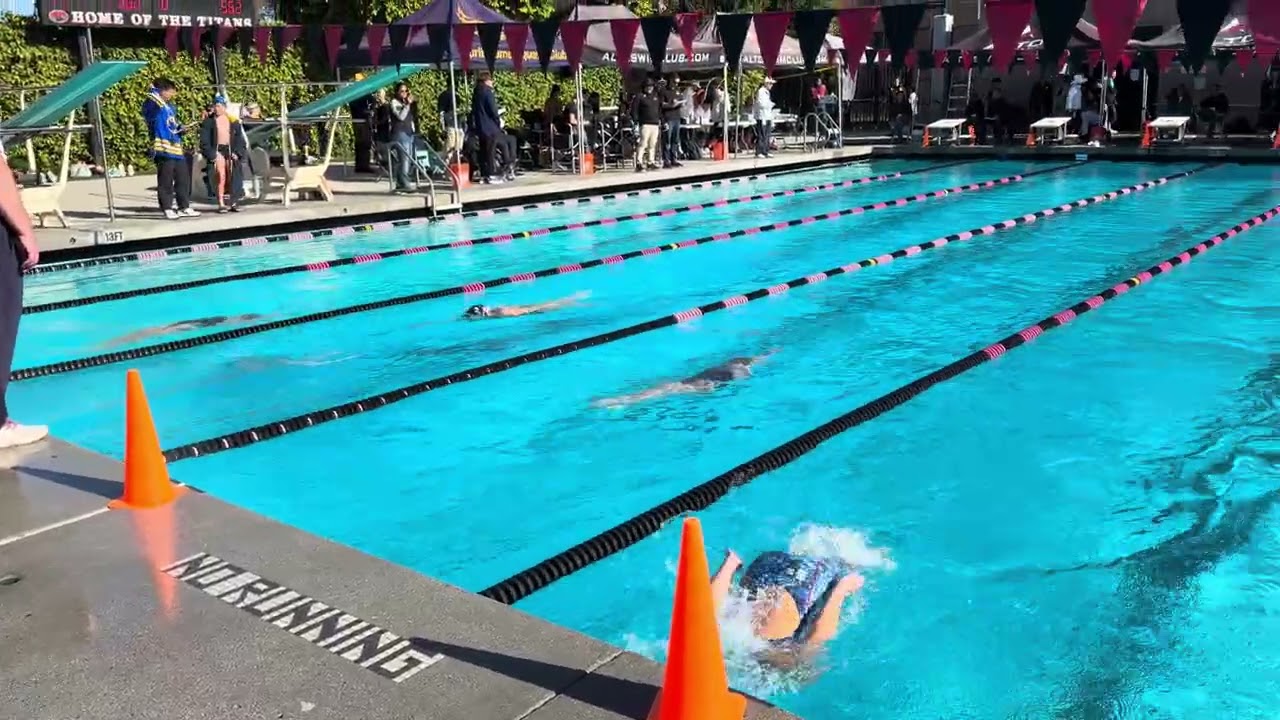 Anita 200yd Backstroke - Auto CBA Valentines Day 2026-02-7/8