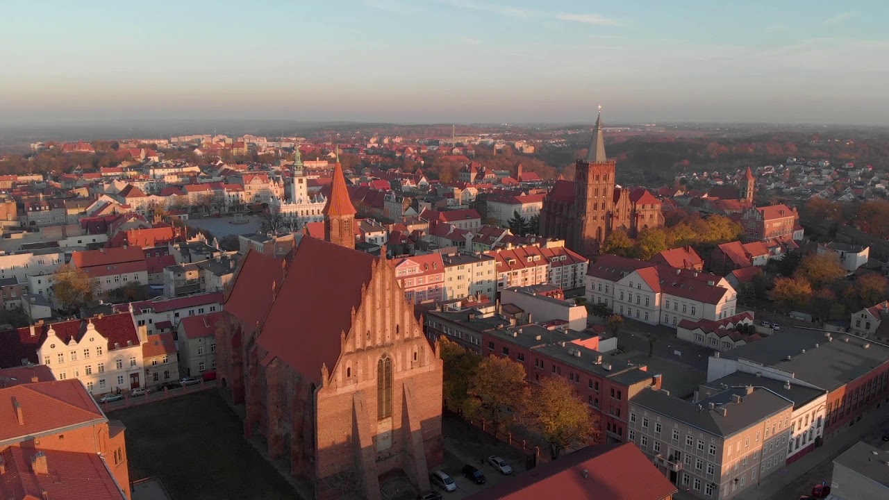 Chełmno city captured by Mavic Air