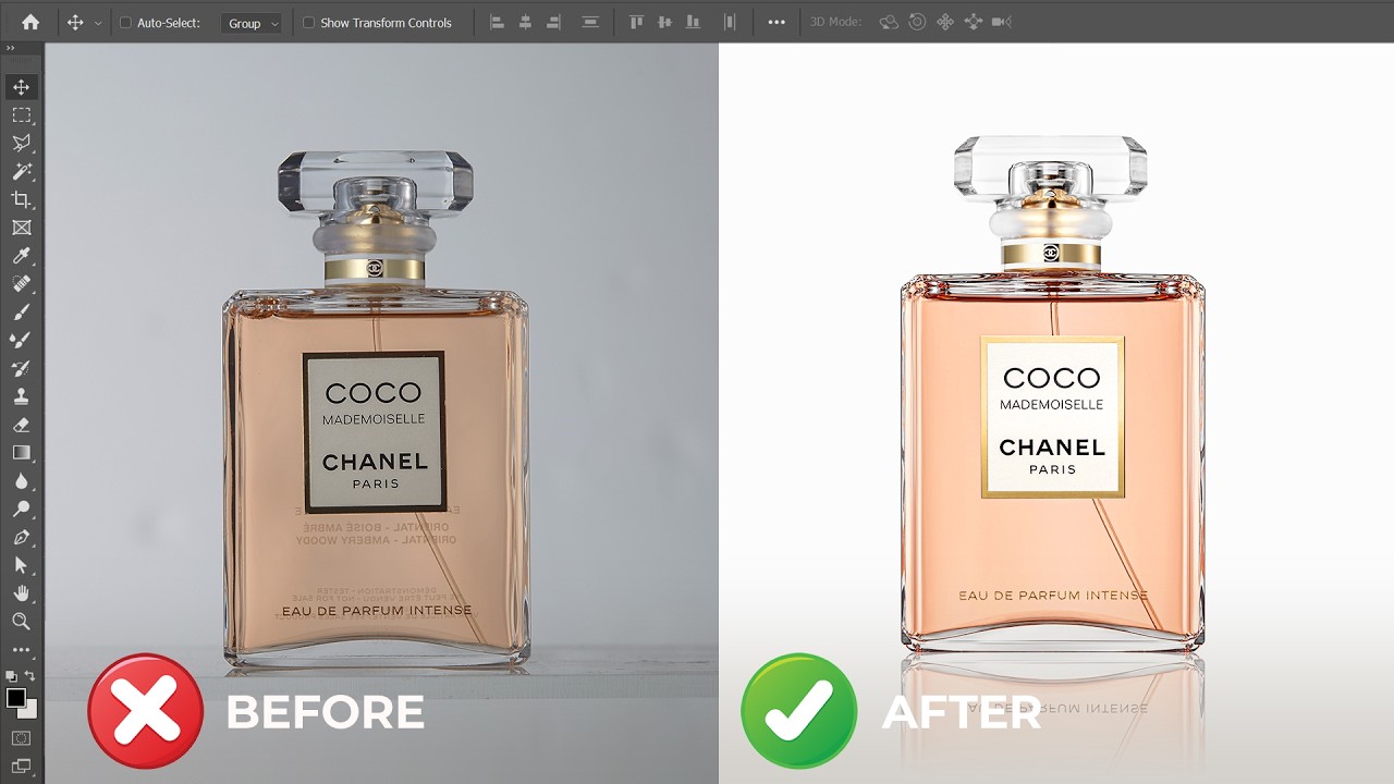 How to Retouch Product Photos | Retouch high end in Photoshop | Image editing for ecommerce