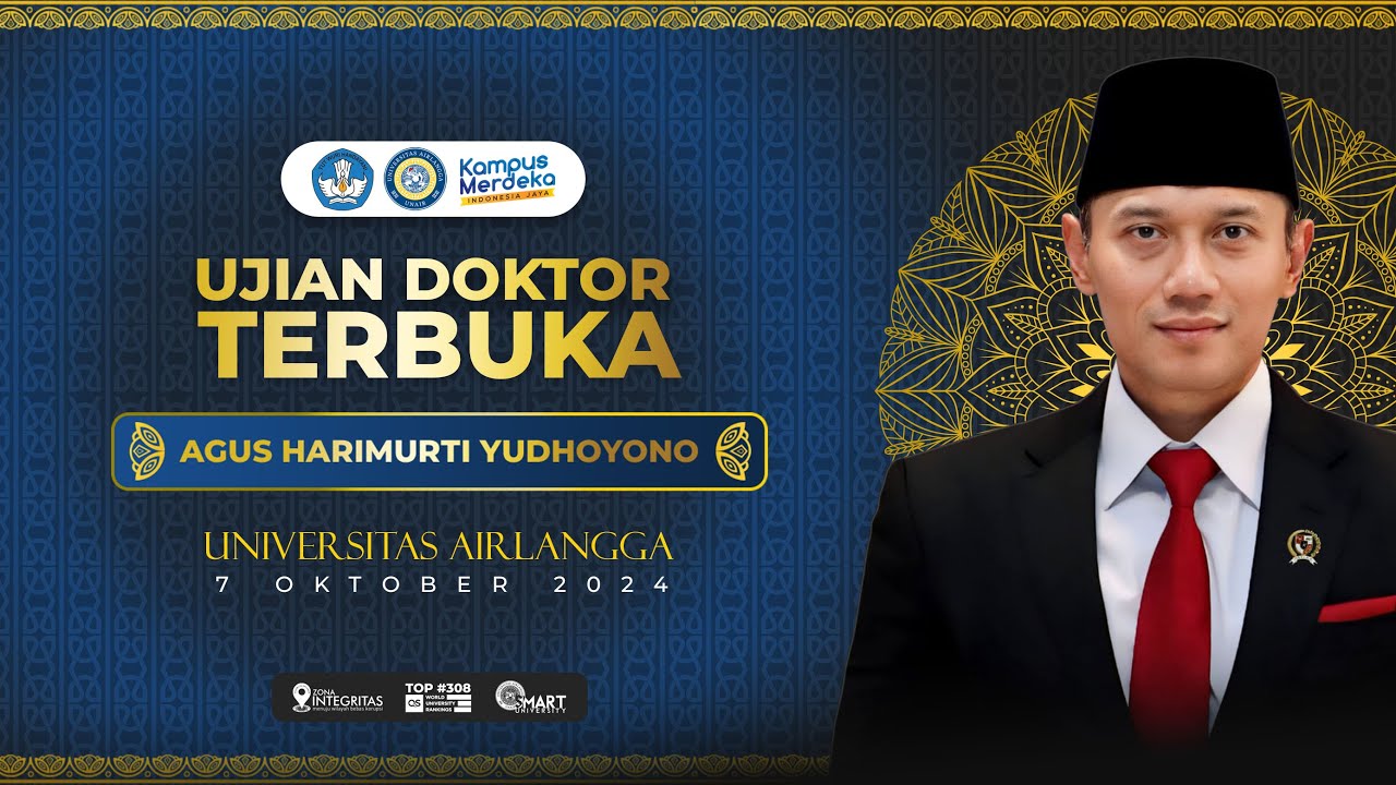 UJIAN DOKTOR TERBUKA AGUS HARIMURTI YUDHOYONO