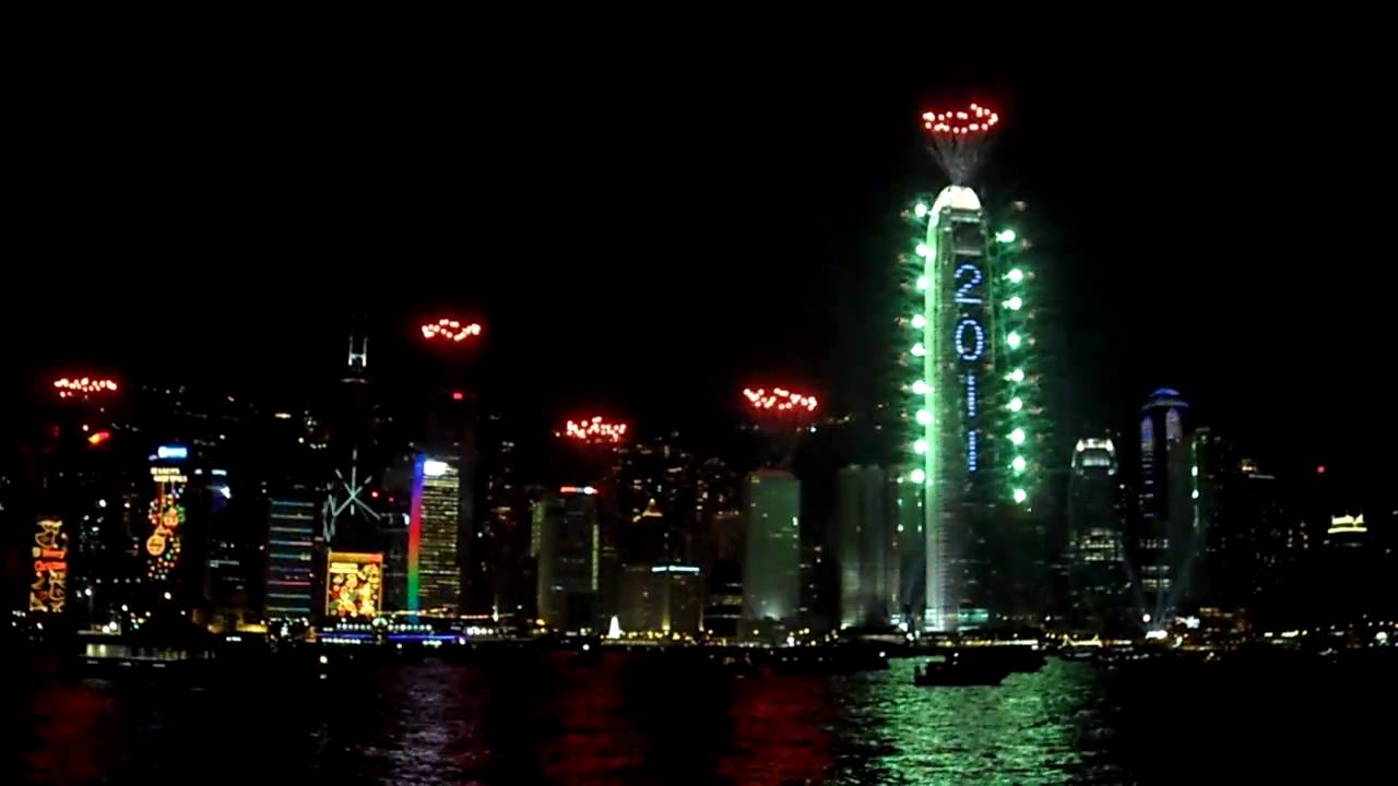 2011 New Year's Day Countdown in Hong Kong's Victoria Harbour