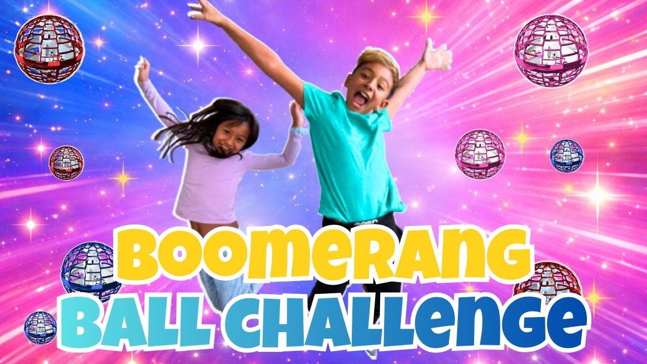 Competeing In A Series Of Boomerang Ball Challenges - Do you have the skills to compete?