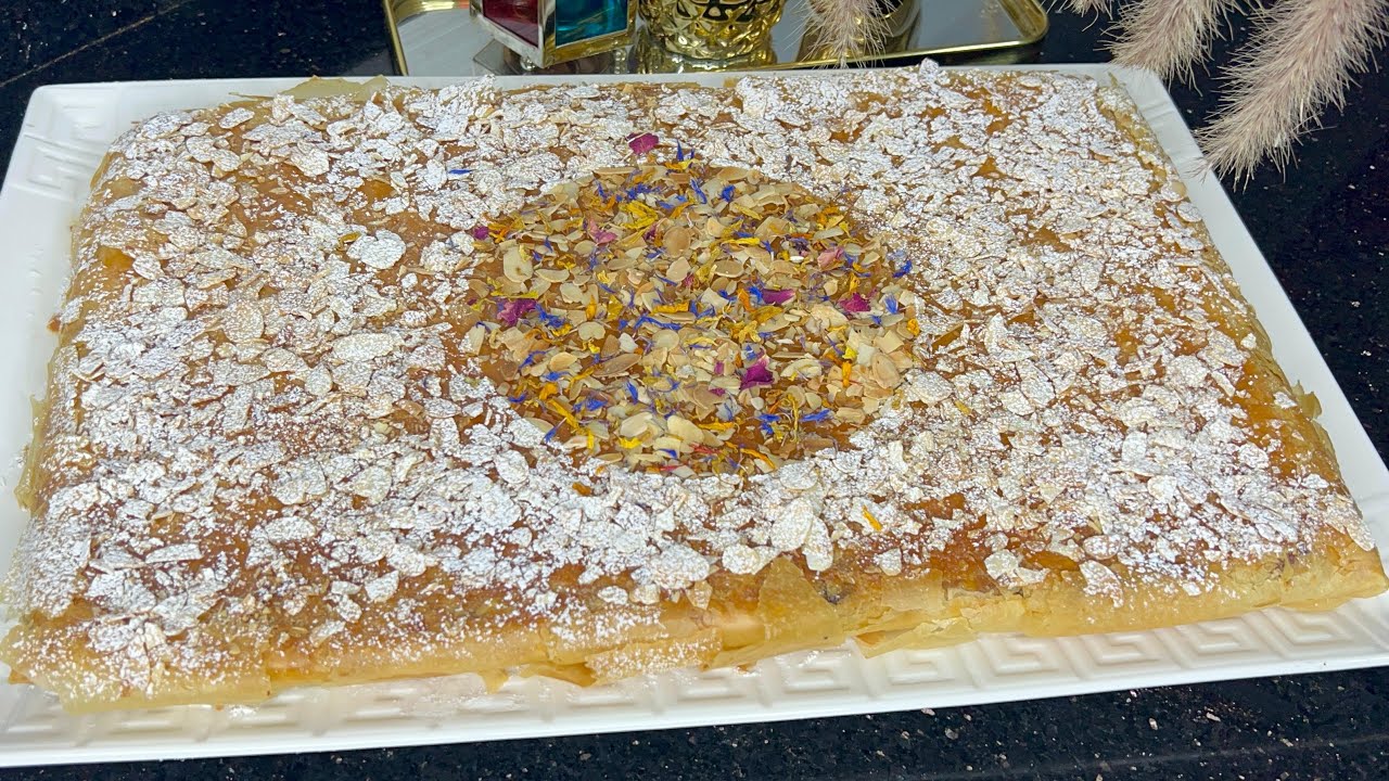 بسيطلة بالدجاج و اللوز بطريقة مبسطة كيفما عودتكم دائما 👌ماتمشي حتى تسجليها عندك غدي تنفعك😋