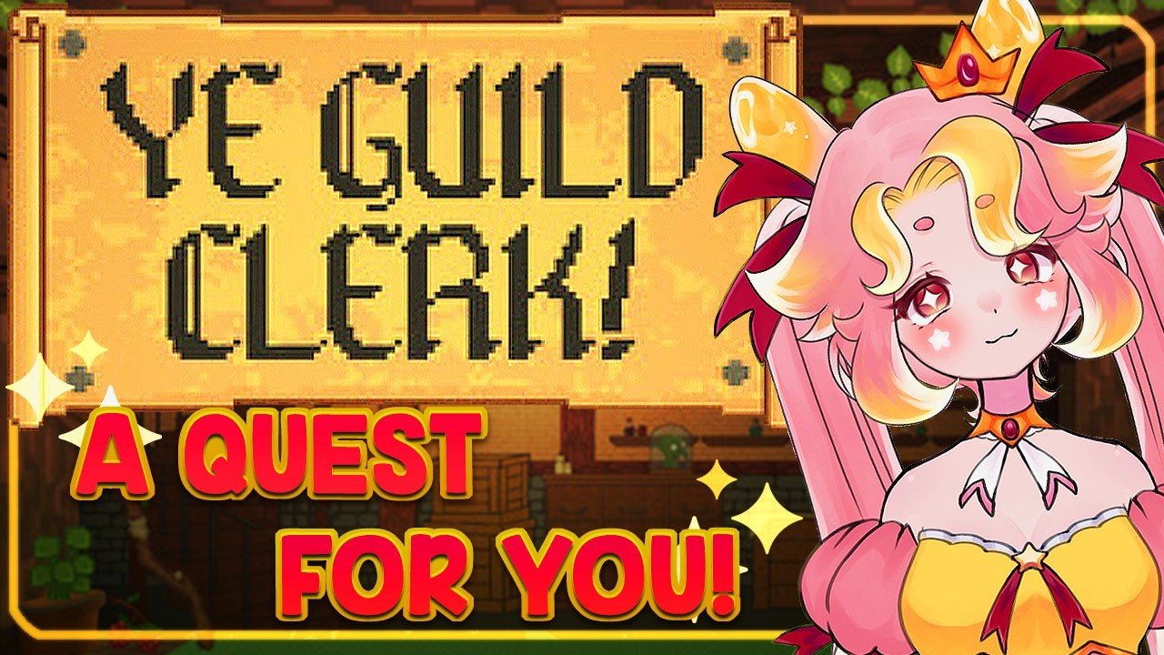 AH! Hero! You're here! Here's a BILLION QUESTS! 💰✨  | Ye Guild Clerk! || [EN/FIL]