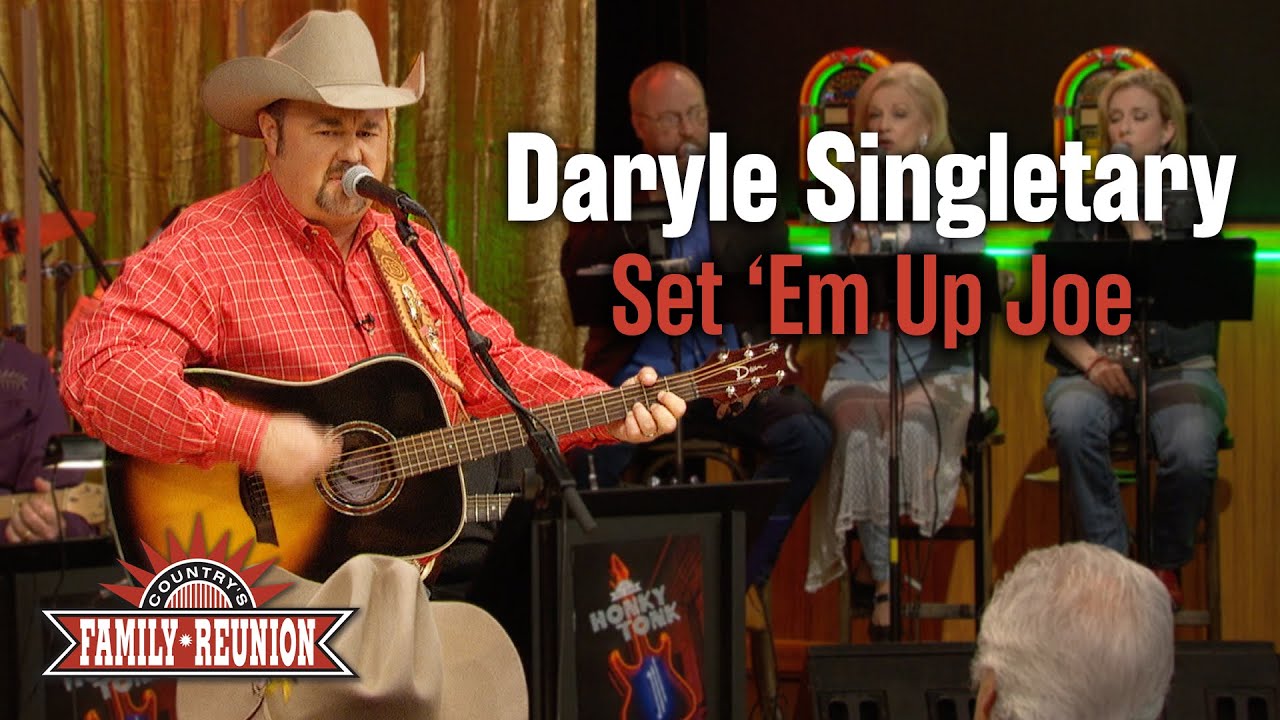 Daryle Singletary sings "Set 'Em Up Joe"