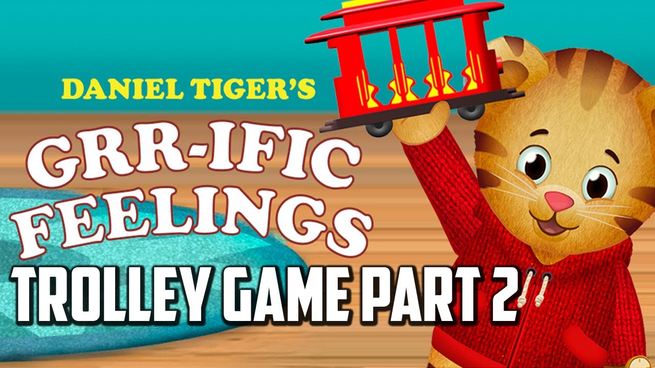 Daniel Tiger Grr-ific Feelings | Let's learn about feelings! (Trolley Game Part 2)