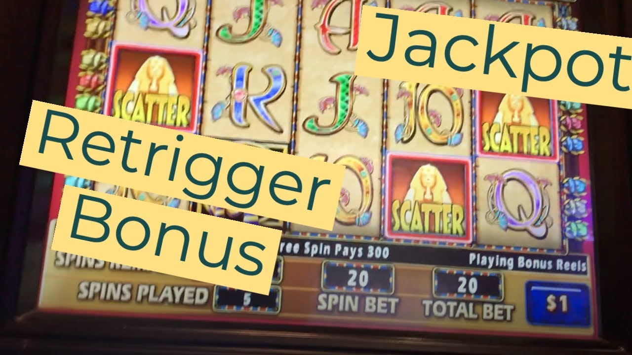 cleo II retrigger bonus jackpot