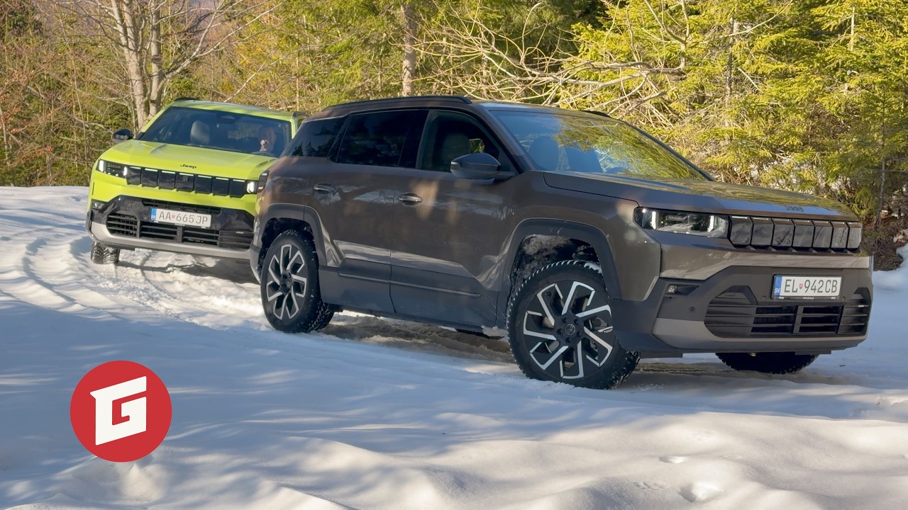 JEEP Compass e-Hybrid & Full Electric - TEST - SUV - Garáž.tv - Vašo a Šulko