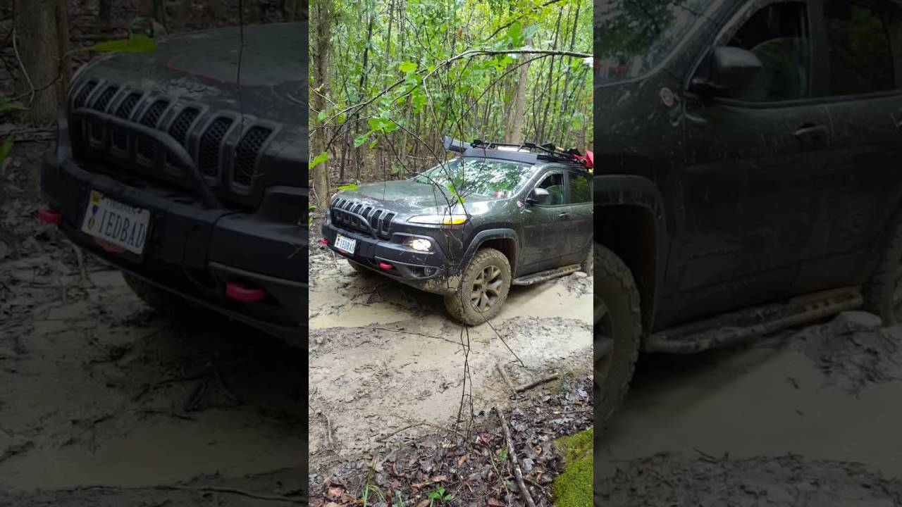 Cherokee Trailhawk Offroad - How a KL Does Mud