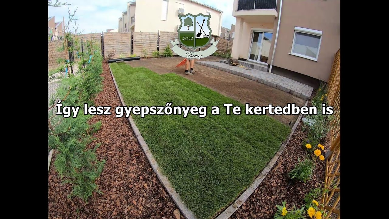 &Iacute;gy lesz gyepszőnyeg a Te kertedben is