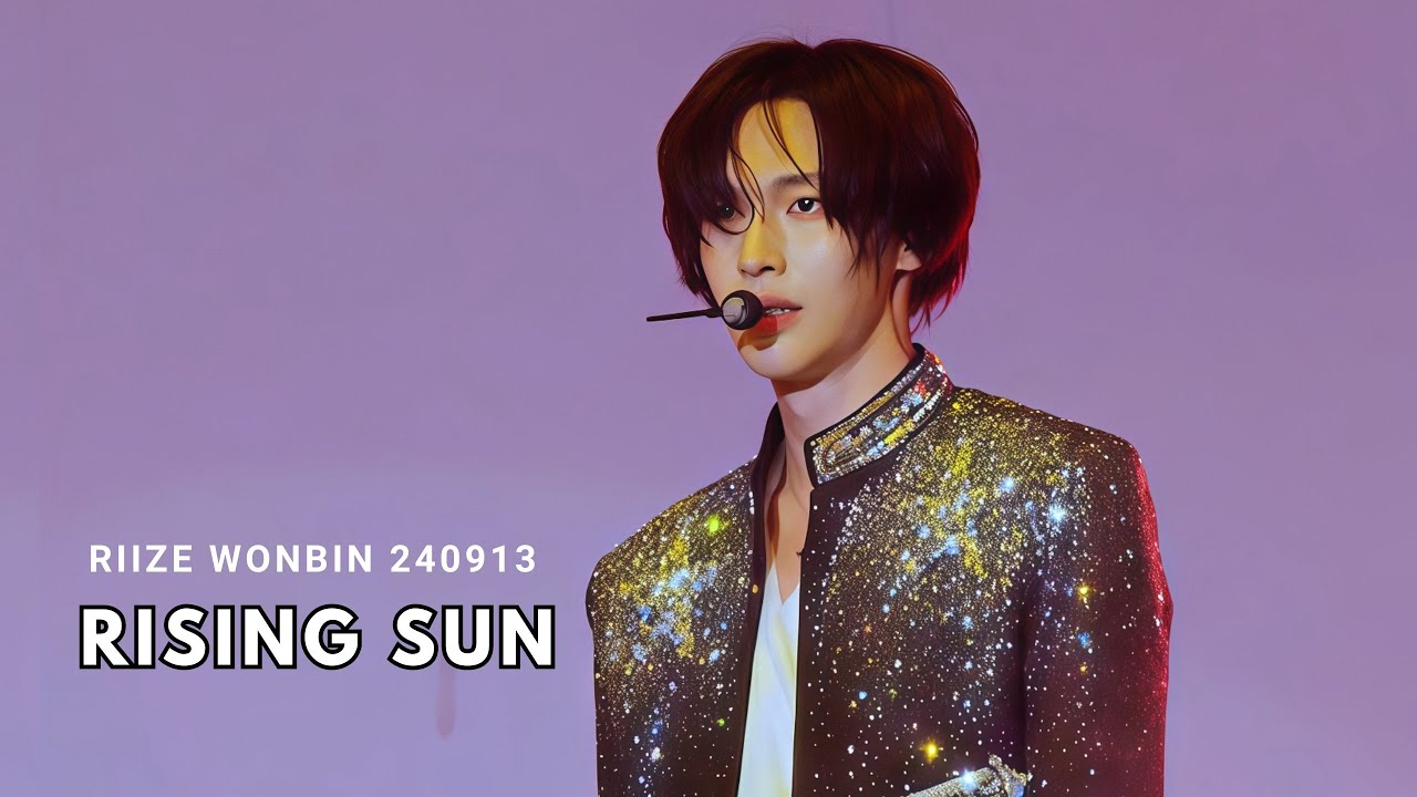 240913 Rising Sun WONBIN FANCAM | RIIZE FAN-CON in SEOUL 라이즈 원빈 직캠