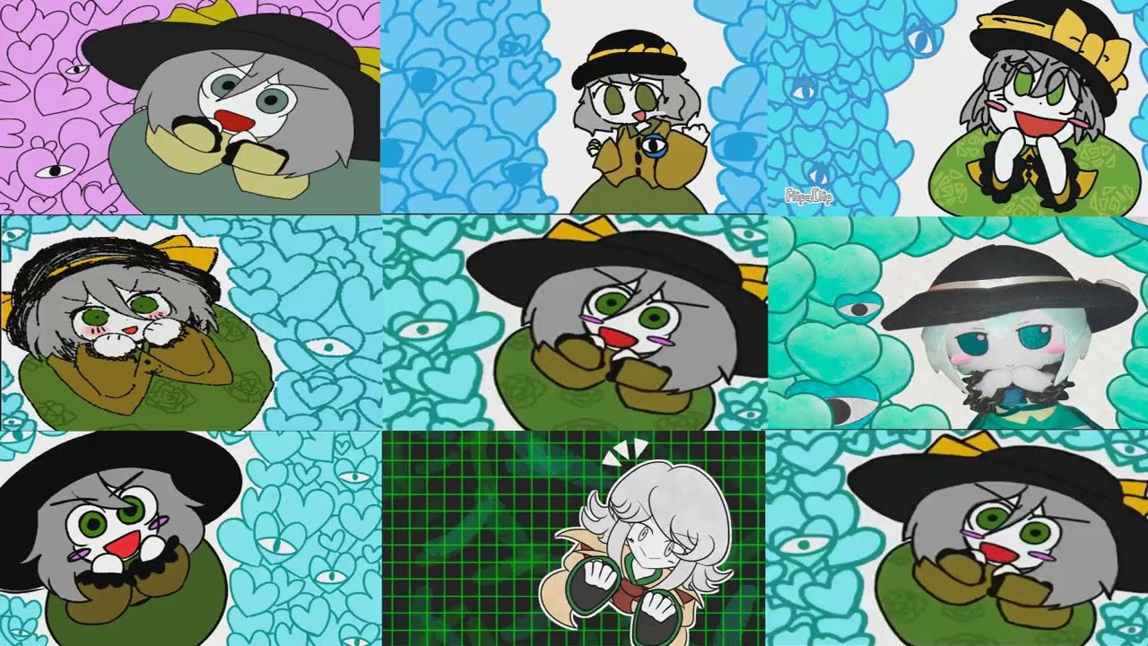 KKHTA Ep. 6 intro - Comparison (⑨ versions)