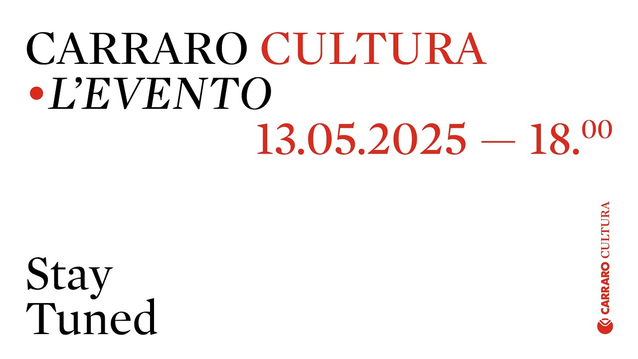 #1 - Carraro Cultura - L' Evento