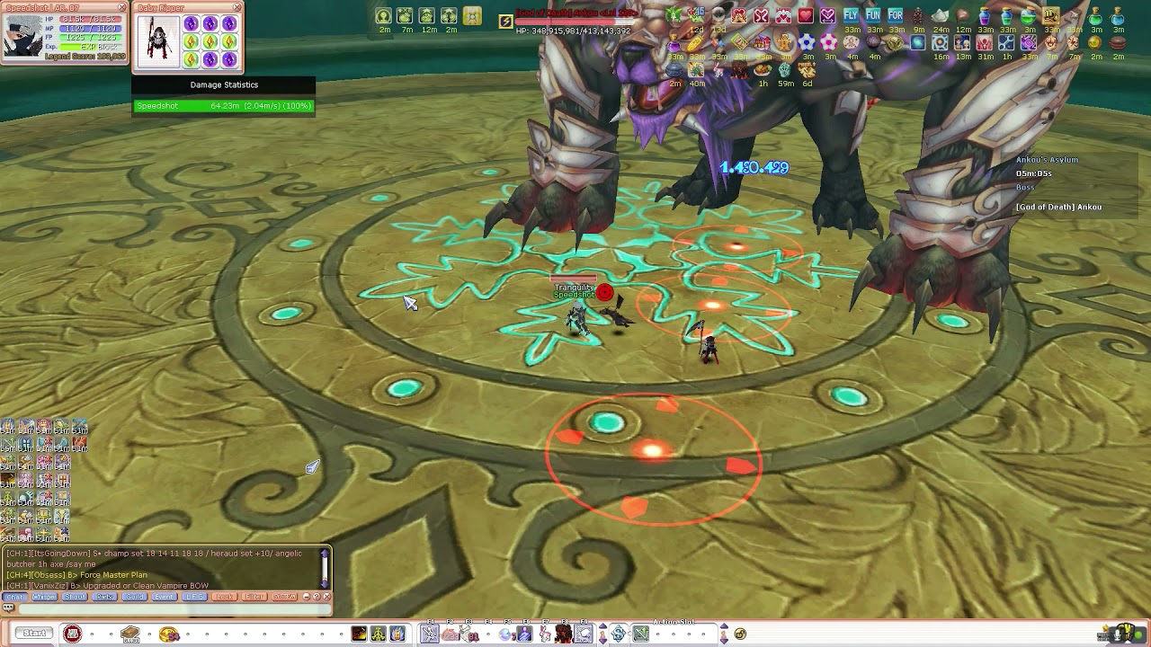 CW Flyff Crackshooter Ankou Solo