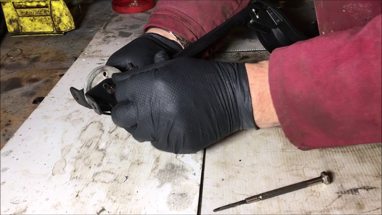 How to fit a parking brake cable to a 1956 Mercury
