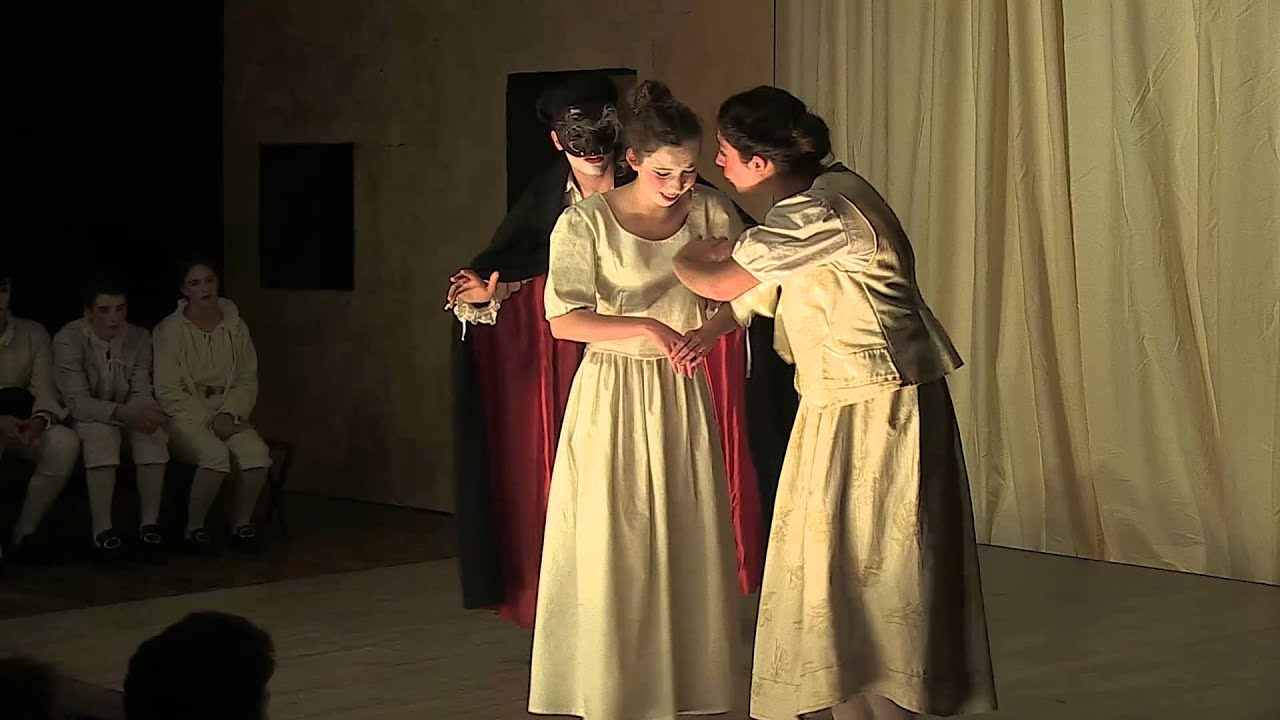 Goldoni, Arlequin serviteur de deux maîtres, équipe  A, partie 1/2