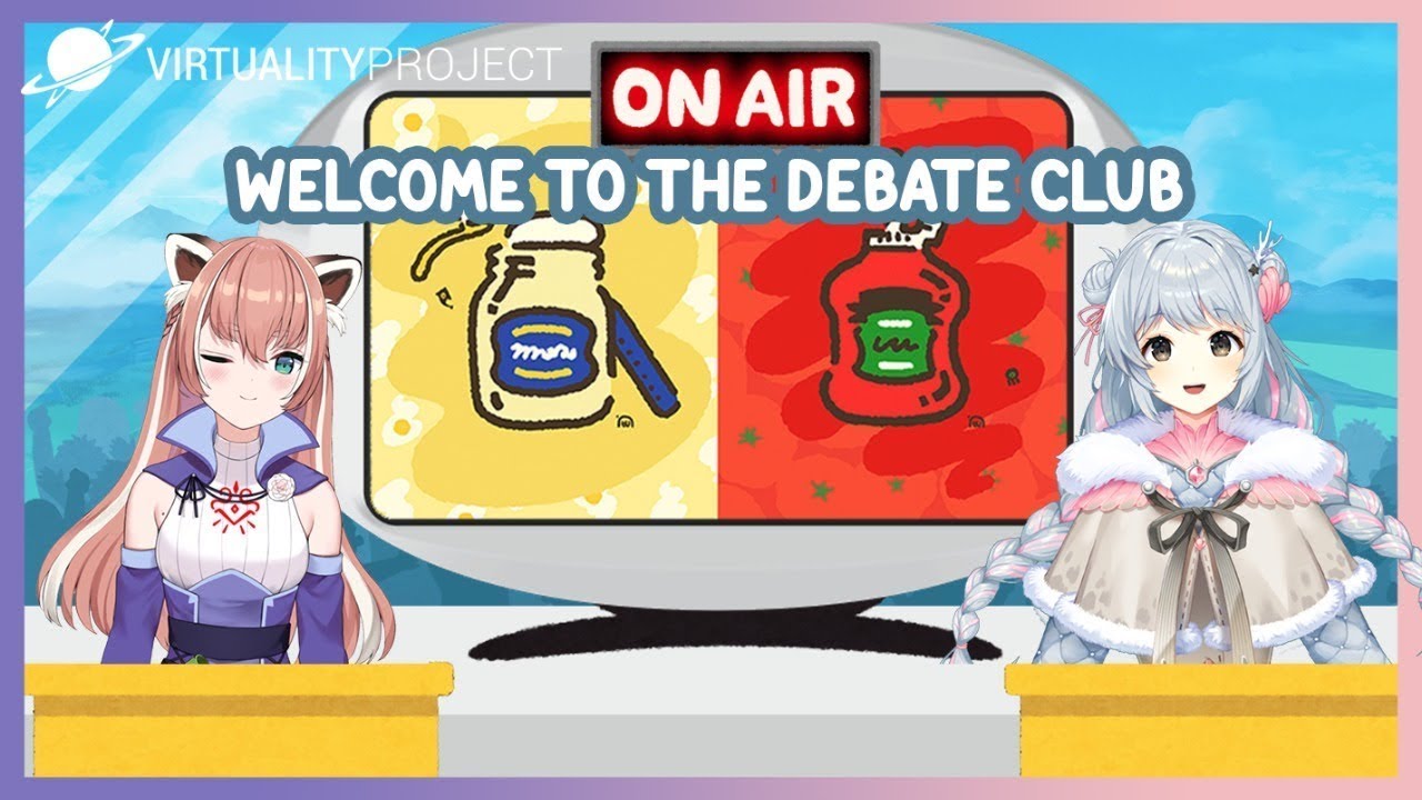 【 COLLAB 】MAYO OR KETCHUP? Collab w Seru !!【 VTuber 】