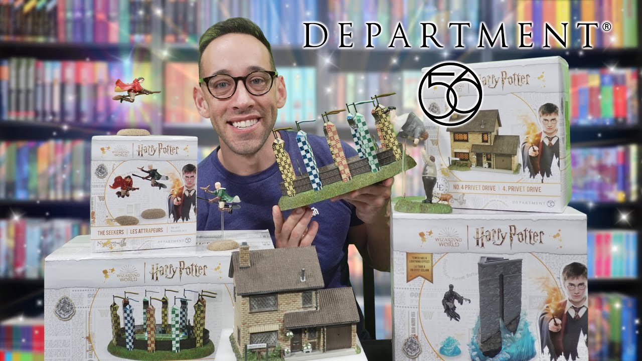 Harry Potter Village by Department 56 | 4 Privet Drive, Quidditch Pitch, Azkaban Prison