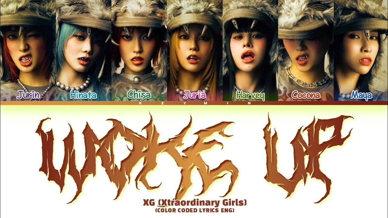XG (Xtraordinary Girls) ' WOKE UP ' Lyrics (Color Coded Lyrics ENG)