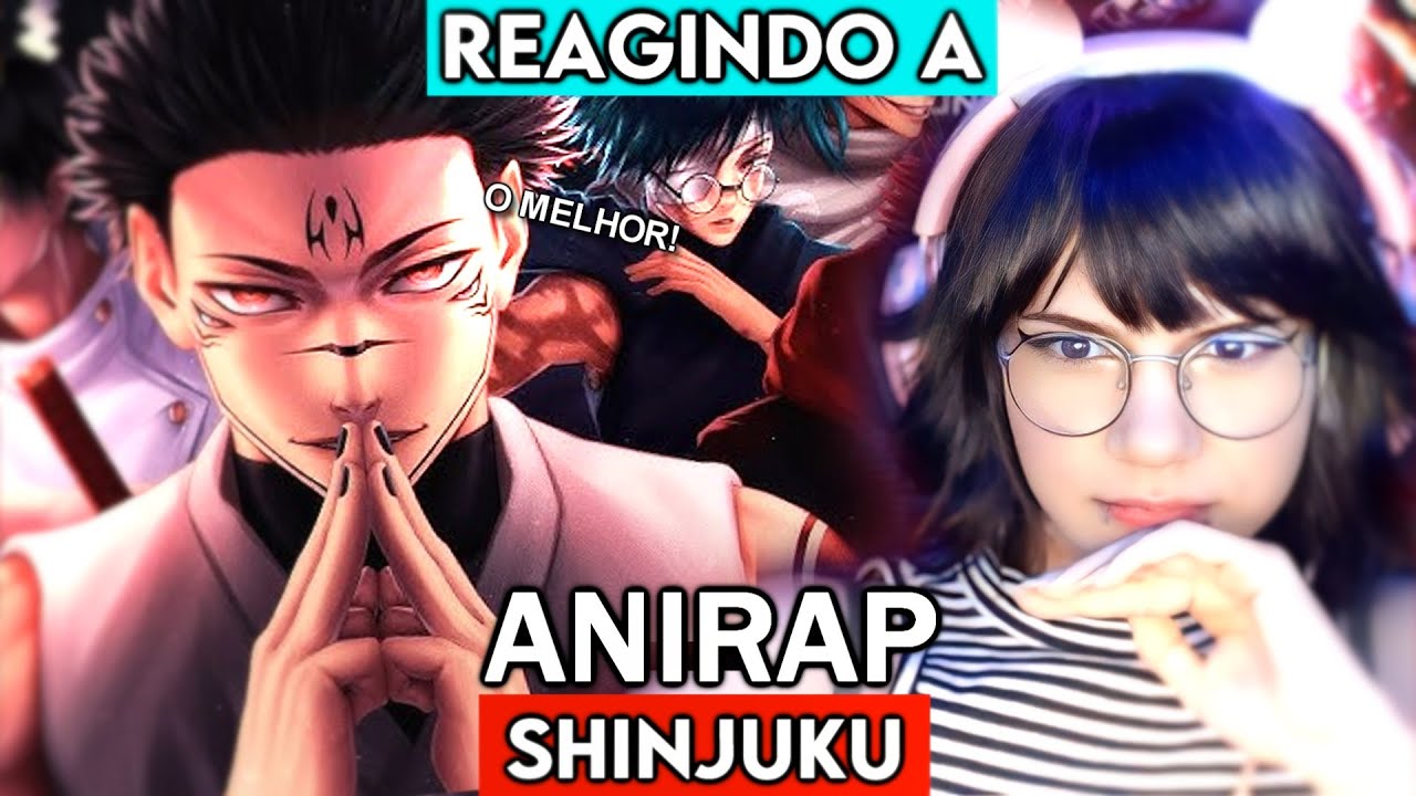 (REACT) | ♪ SHINJUKU | Sukuna Vs Feiticeiros | AniRap