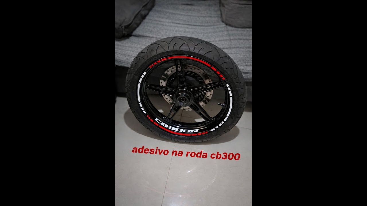 Adesivo para sua RODA (la ele) cb 300