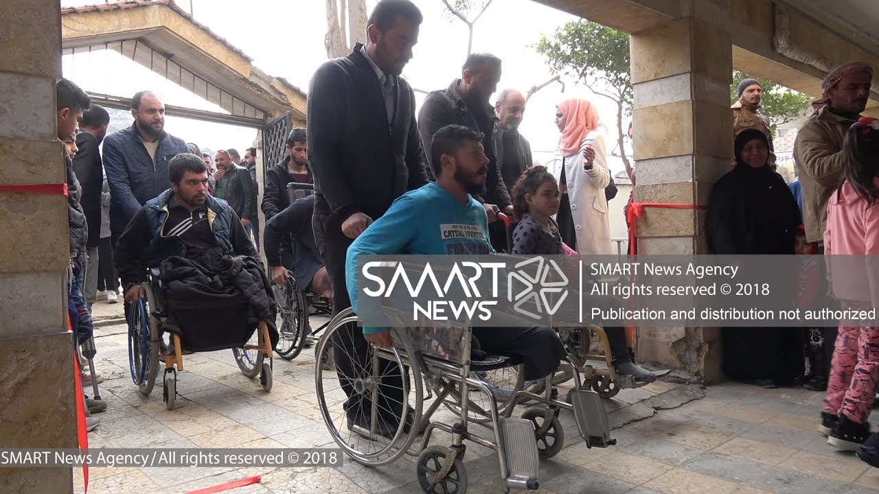 افتتاح أول مركز لتركيب الأطراف الصناعية في مدينة الرقة