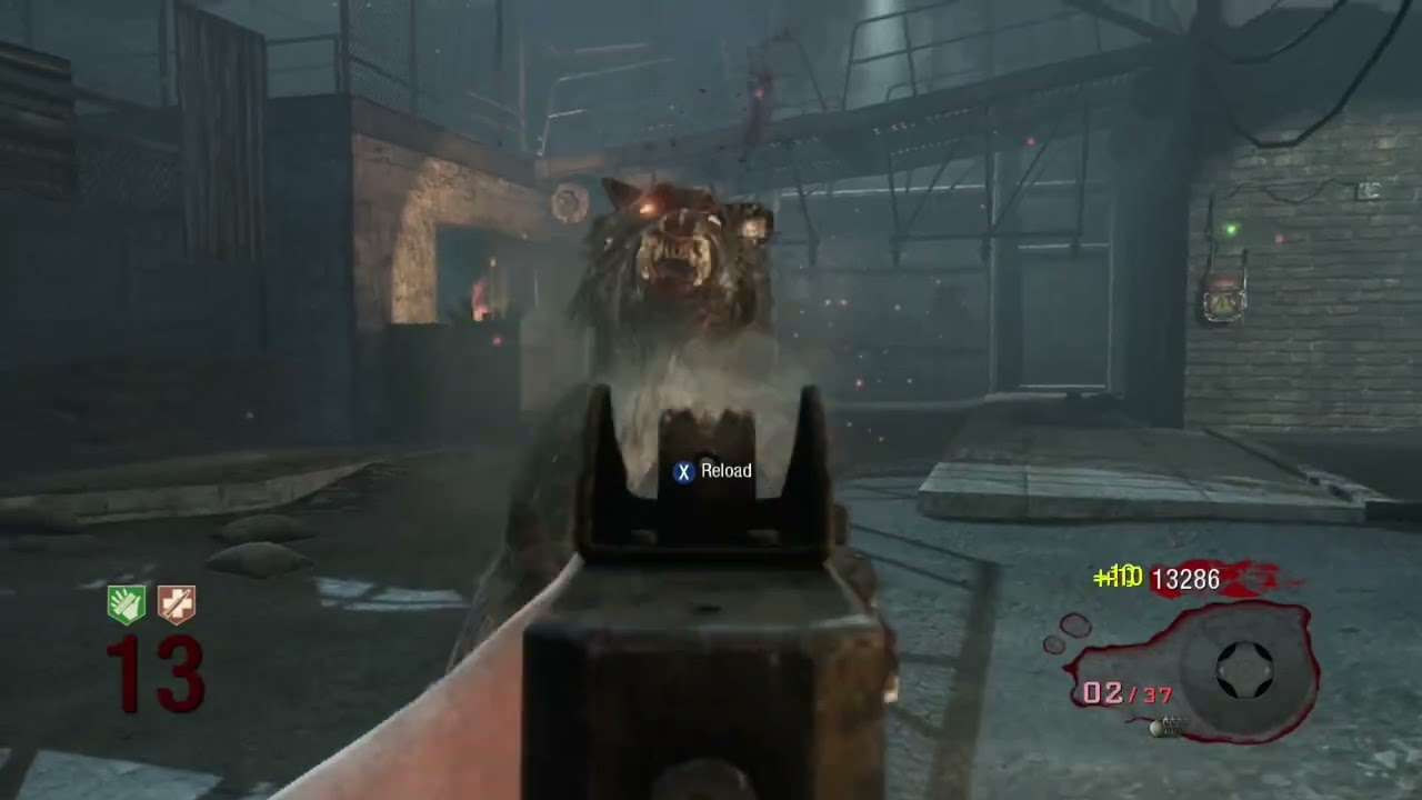 Call of Duty: Black Ops 1 Zombies: Der Riese Round 50 Attempt Gameplay: No Commentary #2