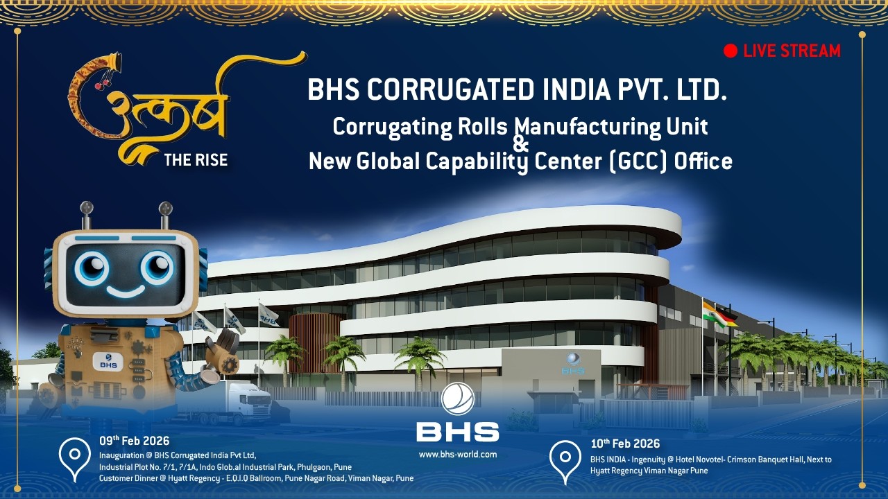 BHS Corrugated India | Corrugating Rolls Manufacturing Unit & New (GCC) Office  LIVE - Day 1