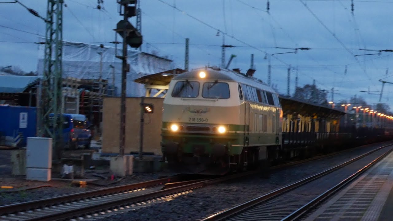 Eisenbahnverkehr in Bonn Beuel Mit Br 1440 101 425 411 429 189 1116 218 186 193 482 185 145