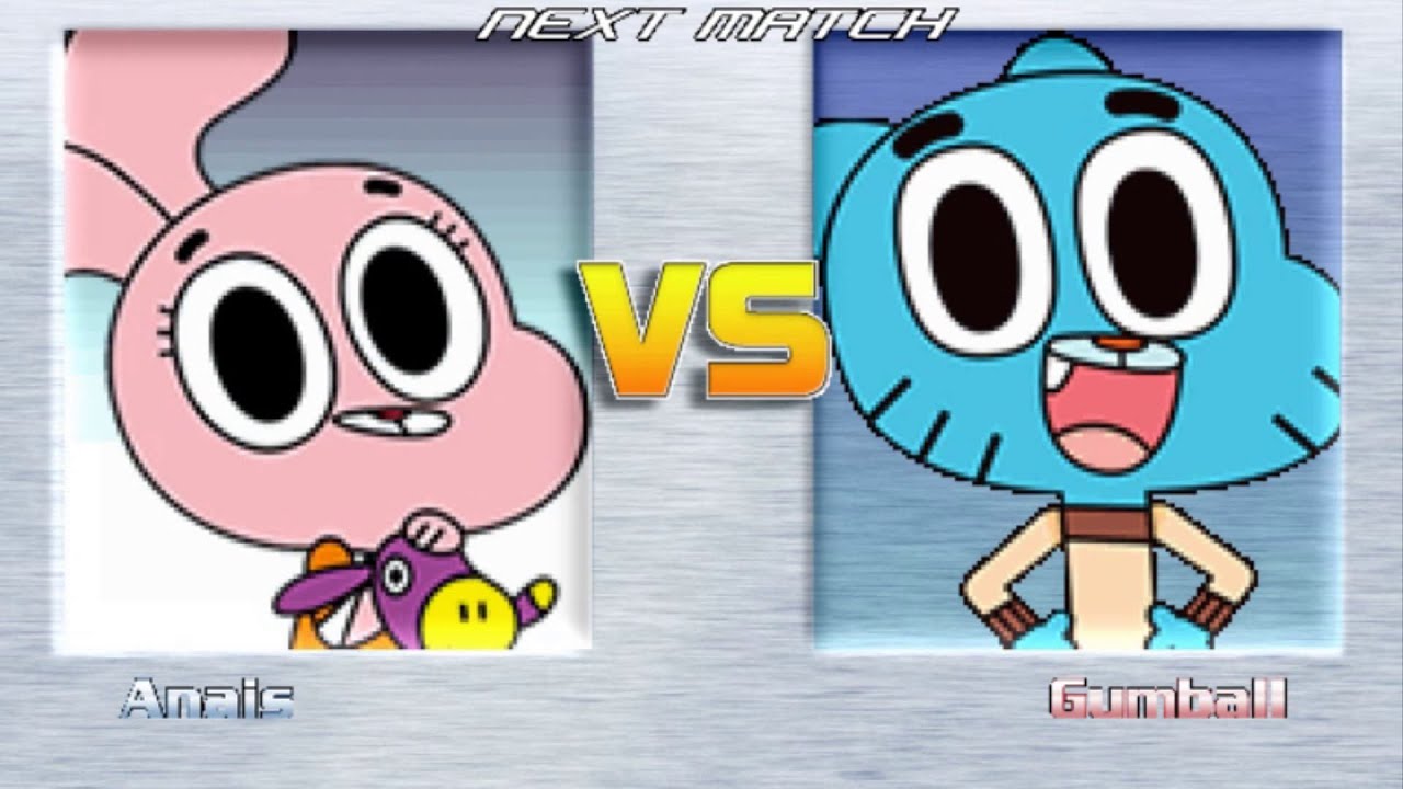 M.U.G.E.N. BATTLES | Anais vs Gumball