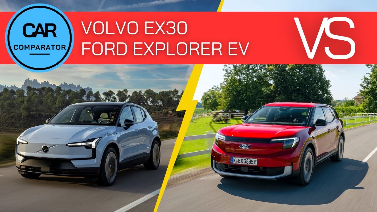 Volvo EX30 takes on the Ford Explorer EV in this size-and-price faceoff!