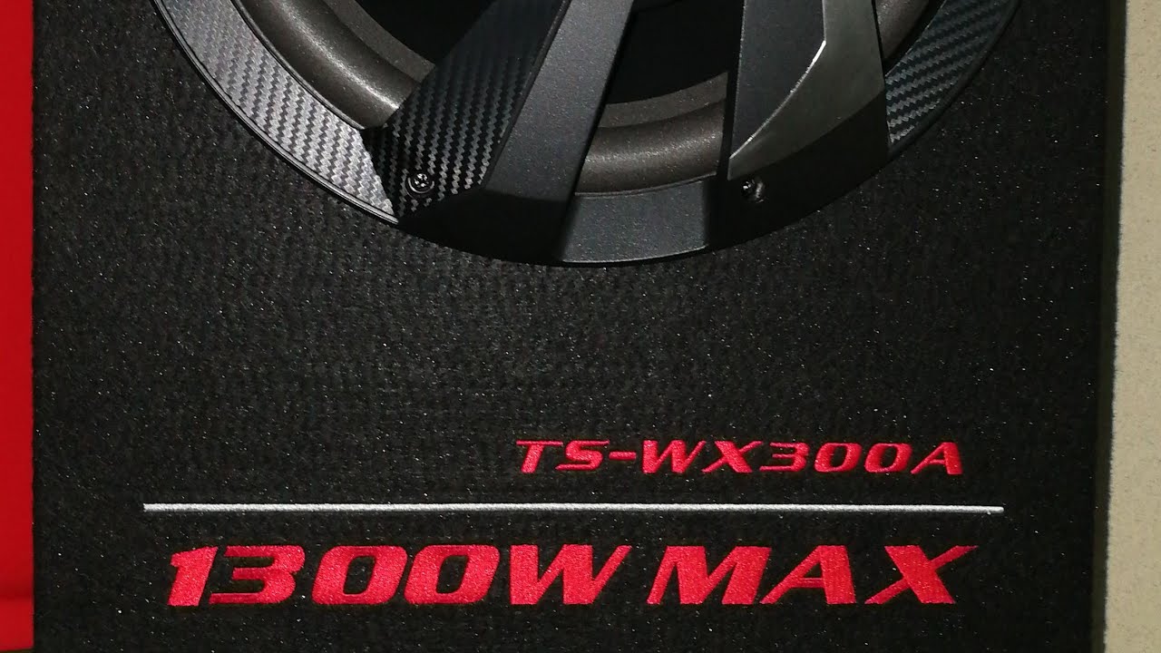 Subwoofer Pioneer TS-WX300A - 1300w Fiat 500