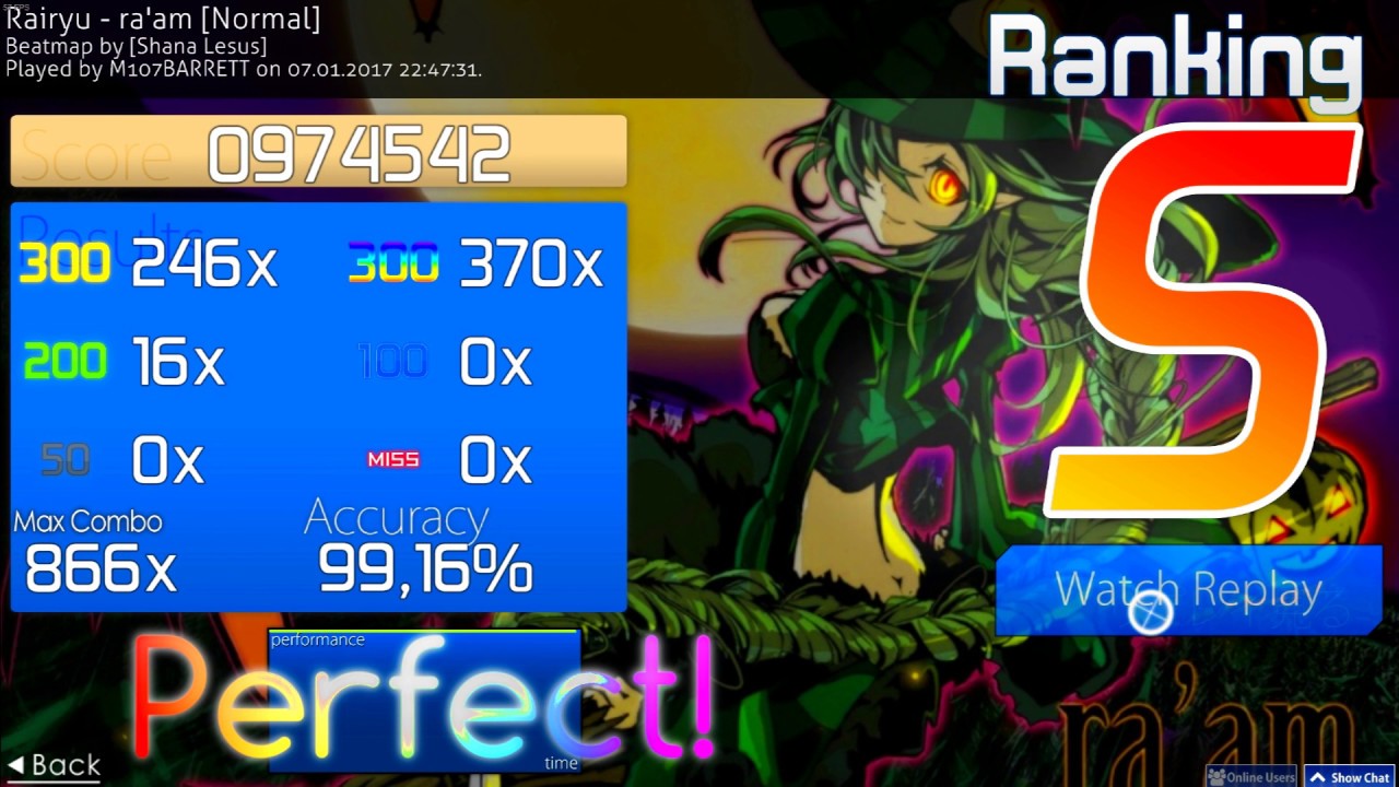 osu! Rairyu - ra'am