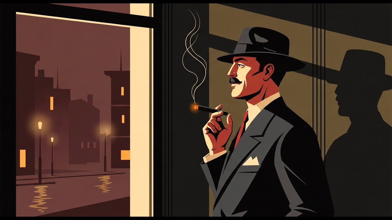 Midnight Detective Jazz – Smoky Noir Mood | Jazz Playlist