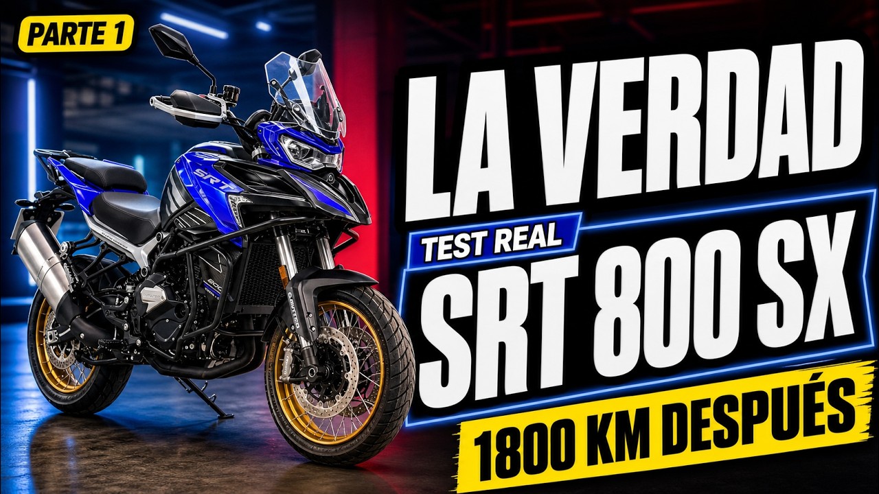 TEST RIDE QJ MOTOR SRT 800SX. TODA LA VERDAD // ONLY THE TRUTH. (PARTE 1)