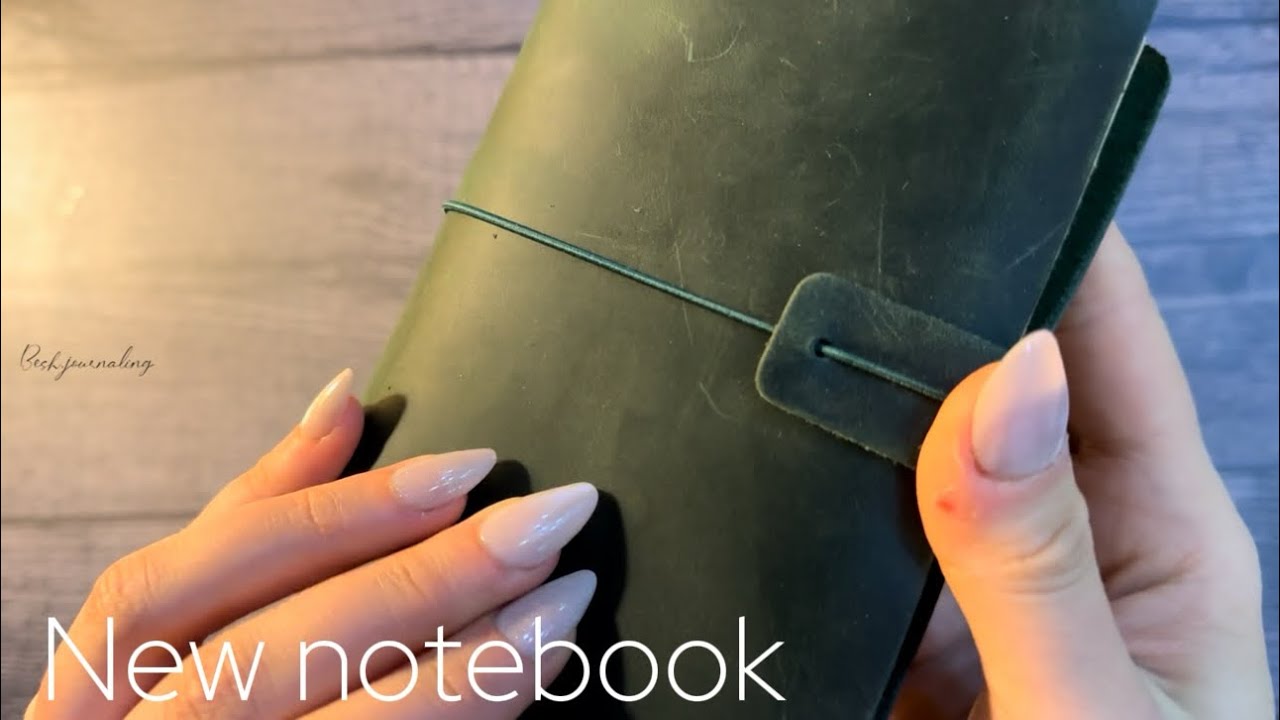 New Notebook Setup ✨ | Aesthetic Journaling & Cozy Planning 