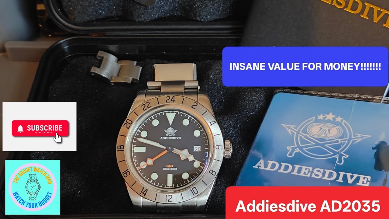 ADDIESDIVE AD2035: Swiss Quartz, Solid Steel, £50 – Is It Worth It? | Hands-On Verdict